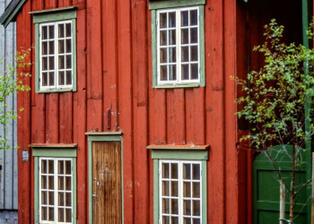 Norwegische Holzhausidylle