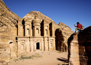 Das sogenannte Kloster in Petra, Jordanien