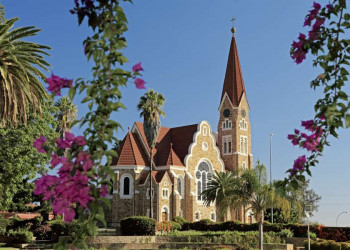 Die Christuskirche in Namibias Hauptstadt Windhuk