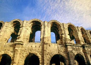 Die antike Arena von Arles