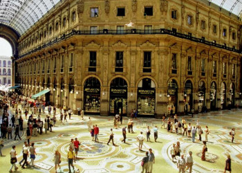 Die Galleria Vittorio Emanuele in Mailand