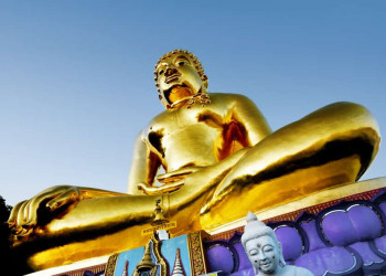 Über allem in Thailand wacht Buddha