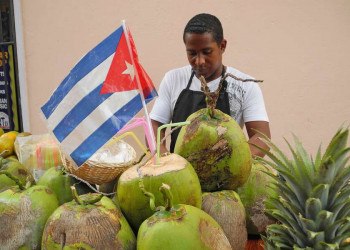 Erfrischungsstand auf Kubanisch