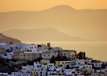 Highlight am Abend: Sonnenuntergang auf Naxos