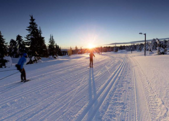 Langlaufen in den Weiten Norwegens