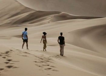 Ein Highlight jeder Rundreise durch Namibia, die Dünen im Sossusvlei