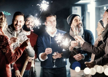 Silvesterfeier mit Freunden