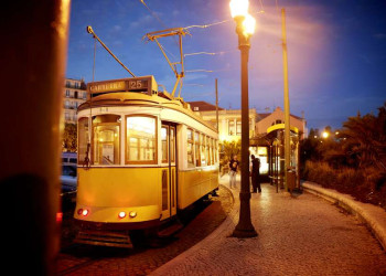 Straßenbahnen Eletrico Lissabon