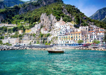 Blick auf Amalfi