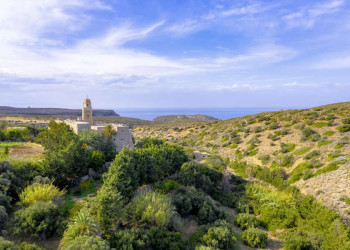 Das einsam gelegene Kloster Toplou auf Kreta