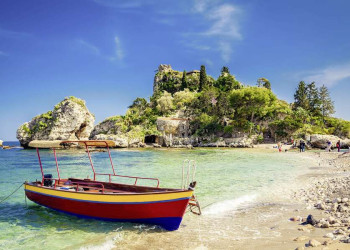 Wunderschön anzuschauen: die Isola Bella bei Taormina