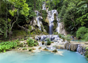Die faszinierenden Khouang-Sy-Wasserfälle