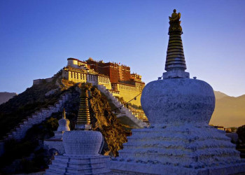 Der Potala-Palast in Lhasa