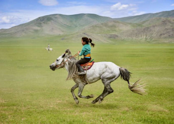 Kindheit in der Mongolei