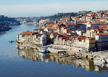 Portos Altstadt, malerisch am Douro gelegen
