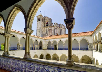 Die Christusritterburg in Tomar, Portugal