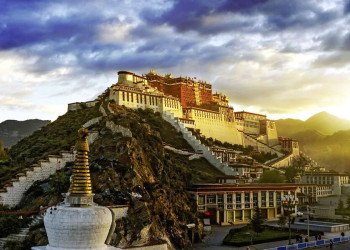 Ein erhabener Anblick - der Potala in Lhasa