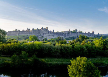 Panorama von Carcassonne