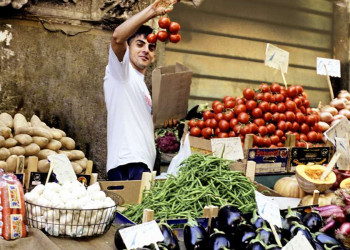 Auf dem Markt in Catania