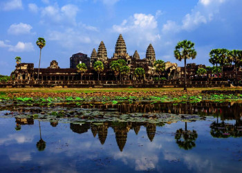 Die Tempel von Angkor Wat in Kambodscha