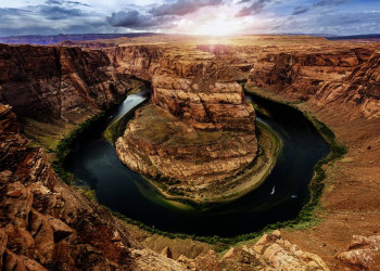 Definitiv ein Highlight unserer USA-Rundreise: der gigantische Horseshoe Bend