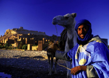 Vor dem Ksar Ait Benhaddou