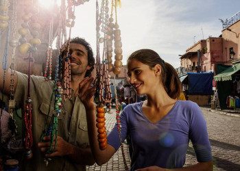 Einkaufsbummel in den Souks von Marrakesch