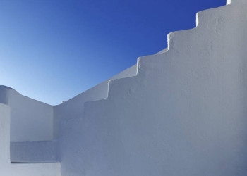 Das Weißblau auf den griechischen Inseln ist omnipräsent