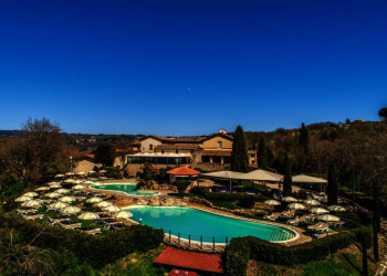 Das Hotel Abbazia Collemedio in Umbrien