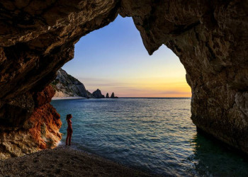 Strand der zwei Schwestern bei Ancona