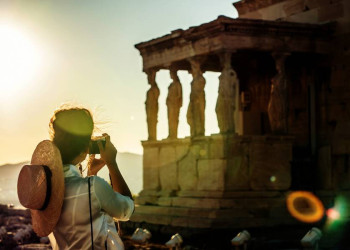 Abendstimmung auf der Akropolis