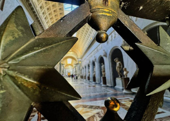 Der Braccio Nuovo in der Antikensammlung der Vatikanischen Museen