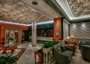 Der Eingangsbereich unseres Grand Hotel Adriatico