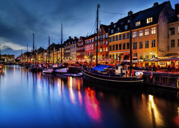 Abendstimmung in Nyhavn