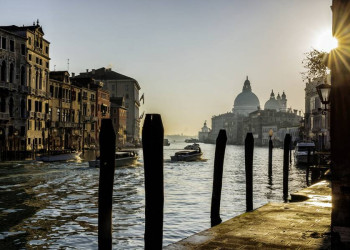 Am legendären Canal Grande in Venedig
