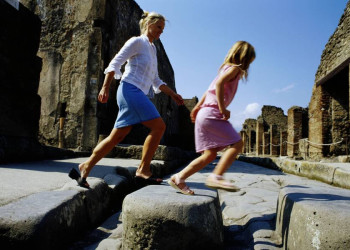 Spielerisch entdecken wir Pompeji