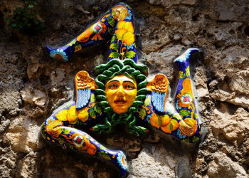 Die Trinacria, das Symbol von Sizilien