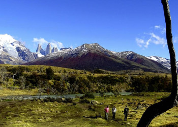 Im Nationalpark Torres del Paine in Chile