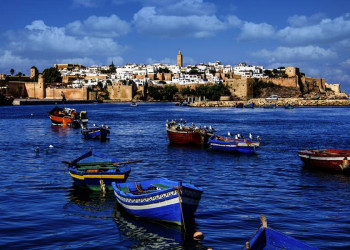 Die Kasbah des Oudaias in Rabat, Marokko