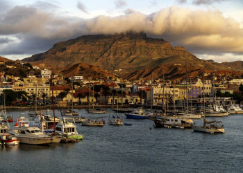 Die Hafenstadt Mindelo auf Sao Vicente