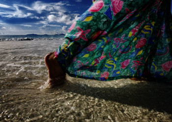 Das glasklare Wasser des Indischen Ozeans auf den Seychellen
