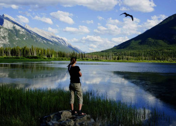 Die Rocky Mountains in Kanada