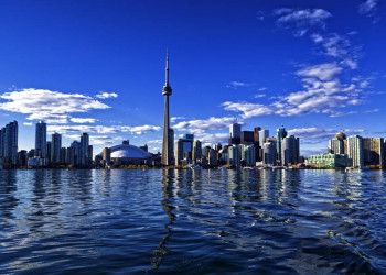 Die Skyline von Toronto