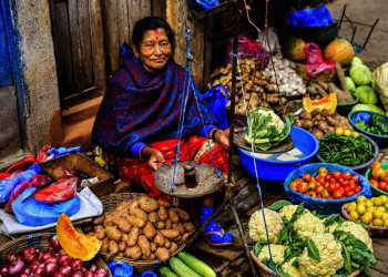 Fruchtbares Nepal