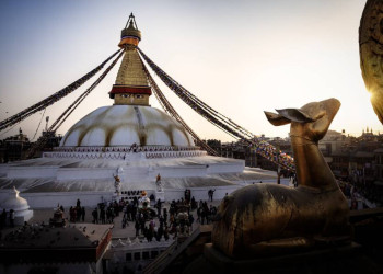 Bodnath-Stupa in Nepal