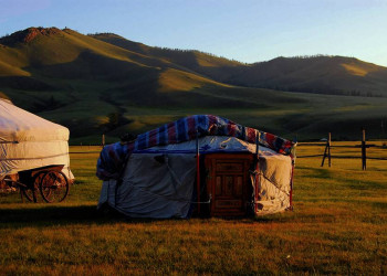 Urgemütlich: eine mongolische Jurte