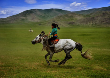 Kindheit in der Mongolei