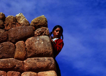 Quechua-Mädchen
