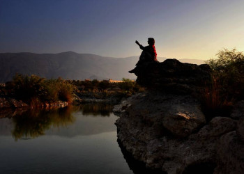 Am Fuße des Akhdargebirges