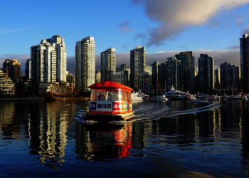 Die Skyline von Vancouver